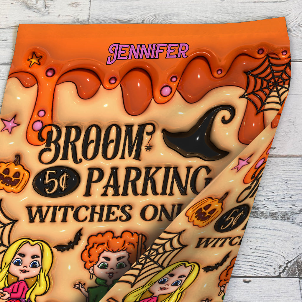 Personalized Witches Garden Flag Halloween Decoration Custom Name