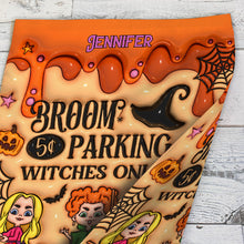 Load image into Gallery viewer, Personalized Witches Garden Flag Halloween Decoration Custom Name
