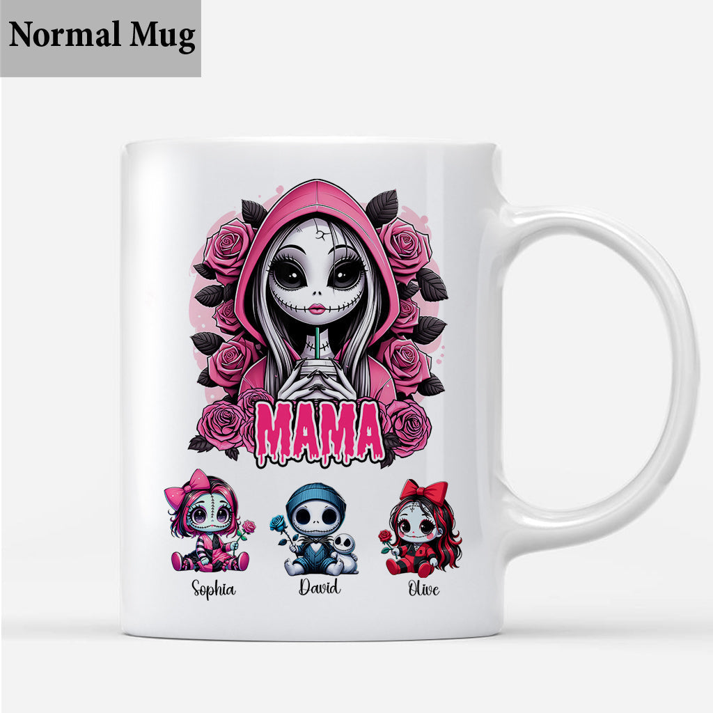 Personalized Nightmare Mug with Custom Name for Mom | Halloween Gift