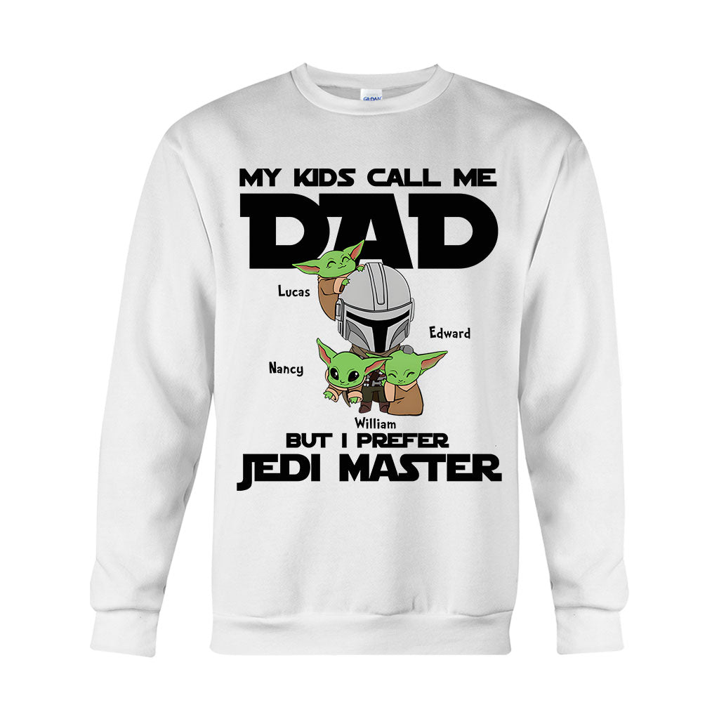 Personalized Jedi Master T-shirt & Hoodie Gift for Dad