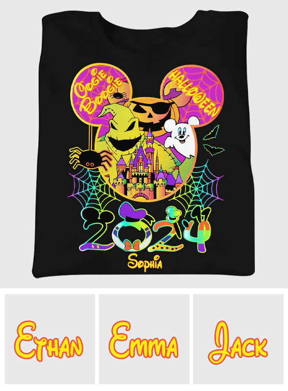 Personalized Halloween Mouse T-Shirt & Hoodie Custom Name Gift