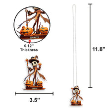 Load image into Gallery viewer, Personalized Halloween Car Ornament Custom Name Acrylic Gift
