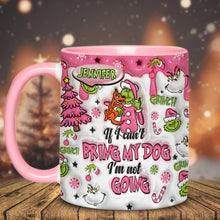 Load image into Gallery viewer, Personalized Grinch Accent Mug Custom Name Gift for Dog Lovers
