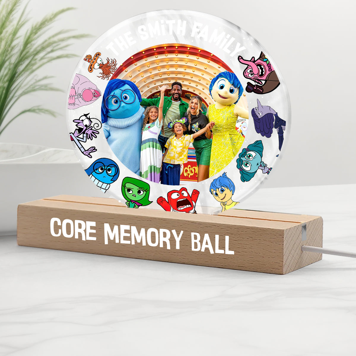 Personalized LED Night Light Custom Photo Gift for Family
