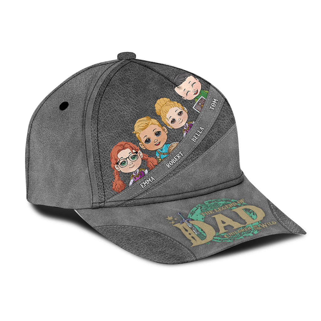 Personalized Classic Cap for Dad & Mom with Family Design