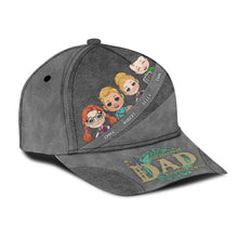 Load image into Gallery viewer, Personalized Classic Cap for Dad &amp; Mom with Family Design
