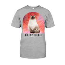 Load image into Gallery viewer, Personalized Cat T-Shirt &amp; Hoodie Custom Name Gift for Cat Lovers

