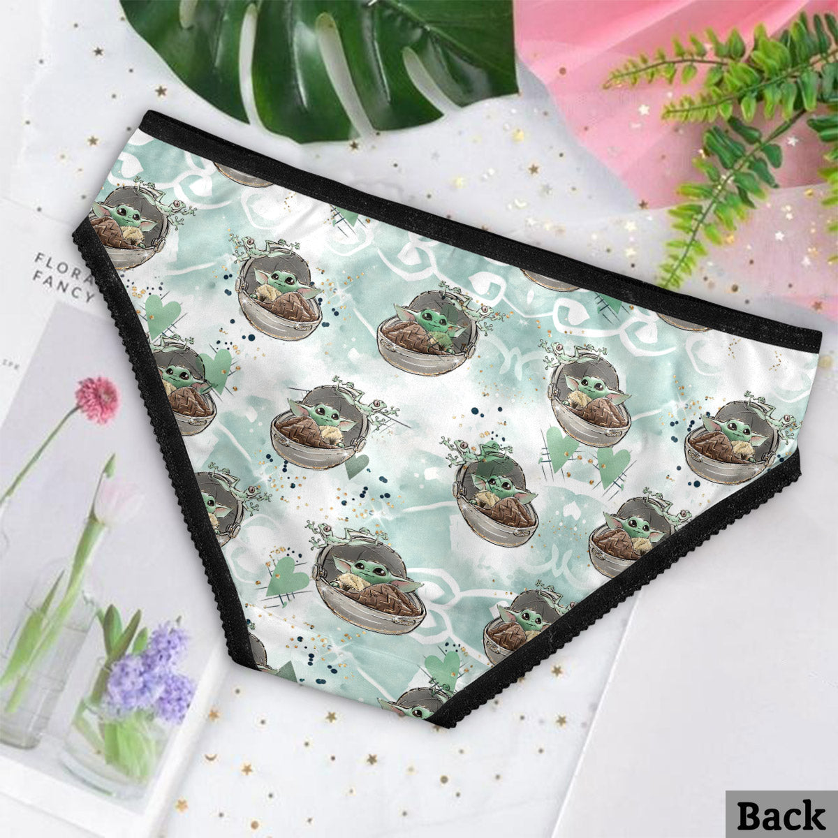 Personalized Yoda One That I Want Lace Briefs for Women