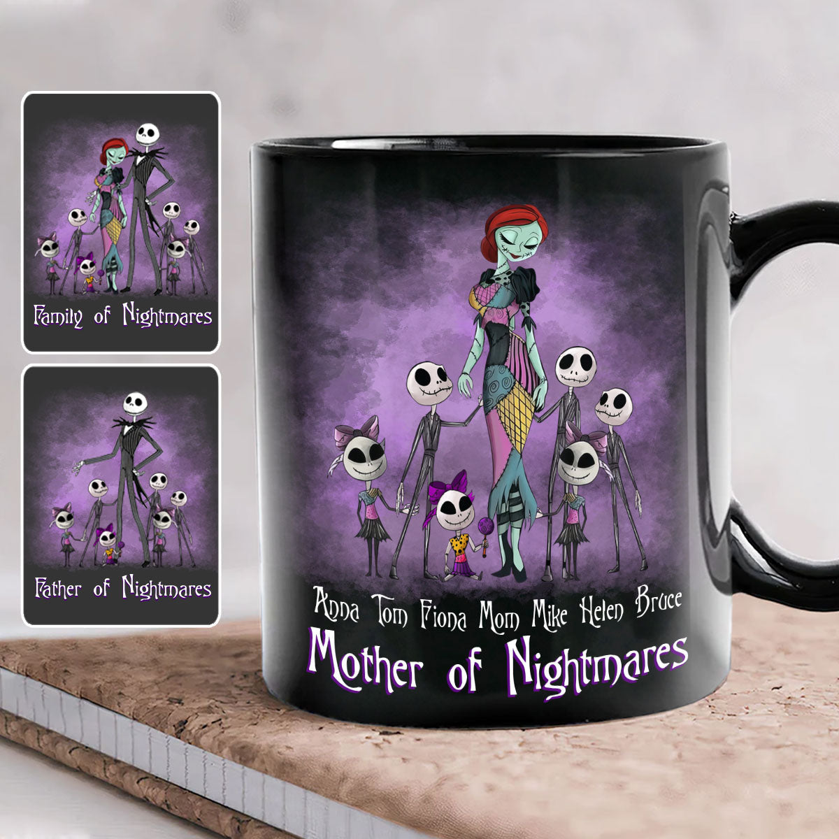 Personalized Nightmare Mug Custom Name Gift for Mom/Dad