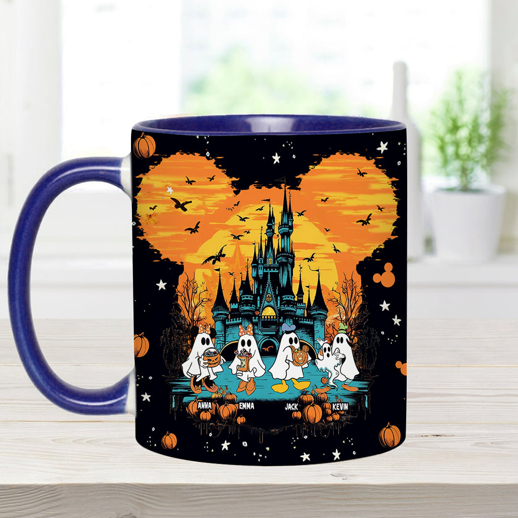 Personalized Halloween Mug for Grandma Custom Name Boo Crew Gift