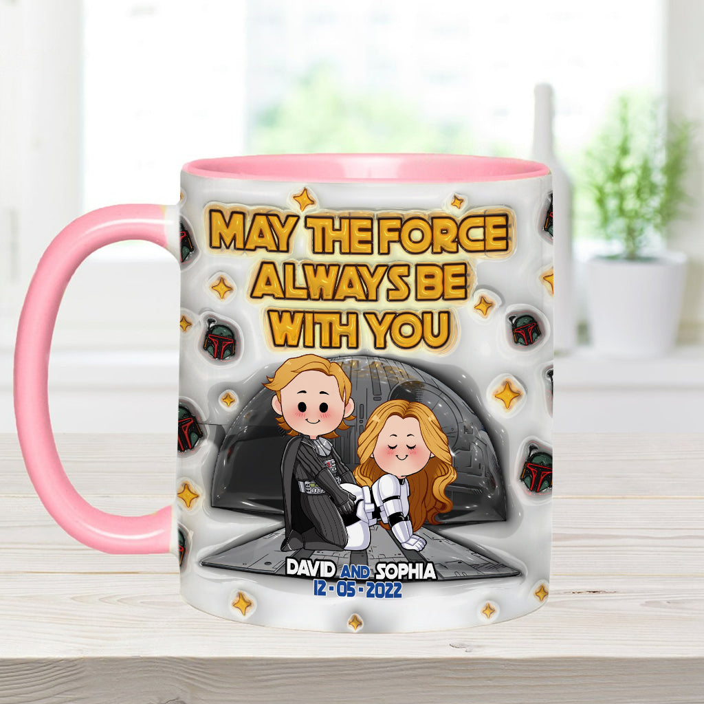 Personalized Star Wars Accent Mug Custom Name Gift for Fans