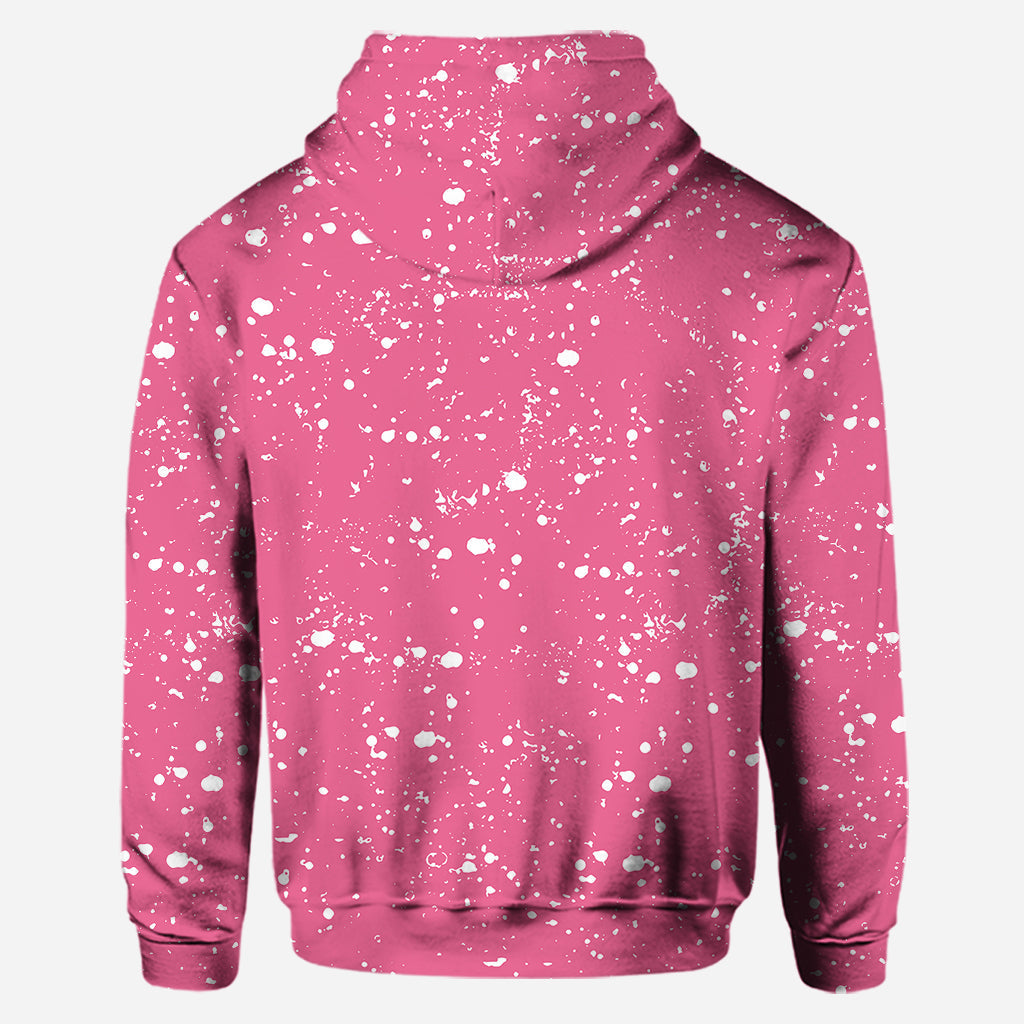 Personalized Breast Cancer Awareness Hoodie & Leggings Set with Custom Design