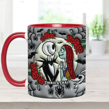 Load image into Gallery viewer, Personalized Nightmare Accent Mug for Couples | Custom Name Gift
