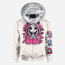 Load image into Gallery viewer, Personalized Mama of Nightmares All Over Shirt for Mom | Halloween Gift
