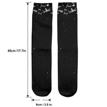 Load image into Gallery viewer, Personalized Grandfather Socks with Custom Names Star Wars Gift
