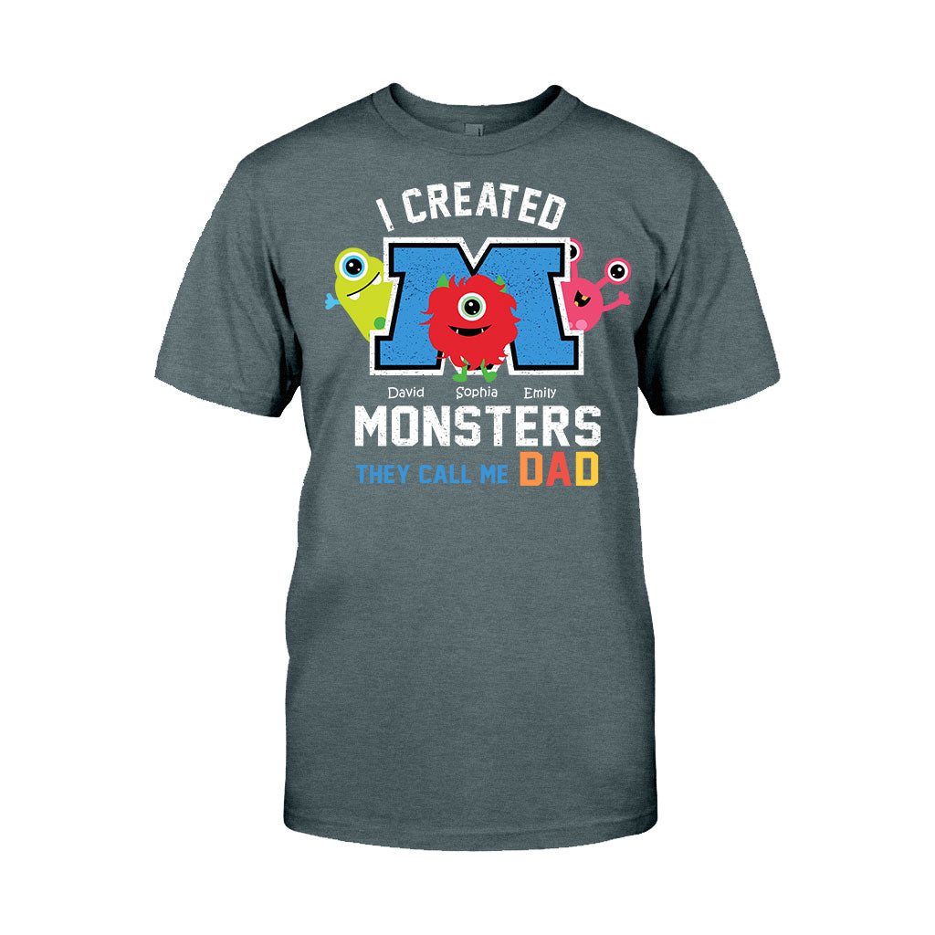 Personalized Father's Day T-shirt with Custom Names | Unique Dad Gift