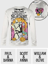 Load image into Gallery viewer, Personalized Nightmare All Over Shirt Custom Name Gift
