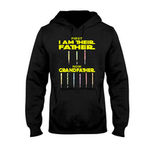 Load image into Gallery viewer, Personalized Star Wars Father Grandfather T-Shirt &amp; Hoodie Gift
