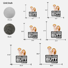 Load image into Gallery viewer, Personalized Best Butt In The Galaxy Shaped Doormat Gift
