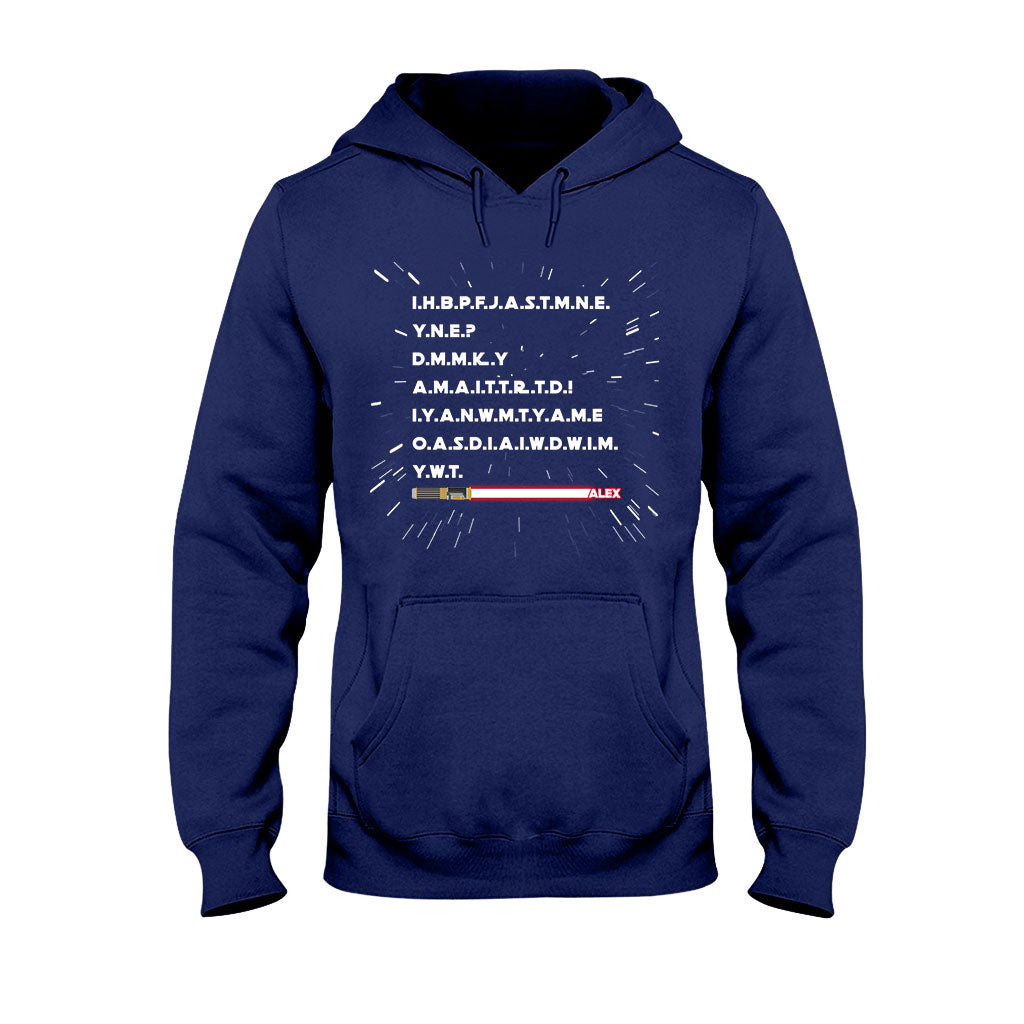 Personalized Star Wars Force T-shirt Hoodie Gift for Fans