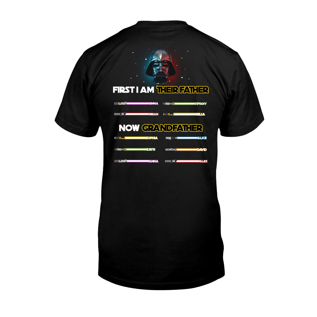 Personalized Darth Vader T-shirt and Hoodie for Grandfather's Day