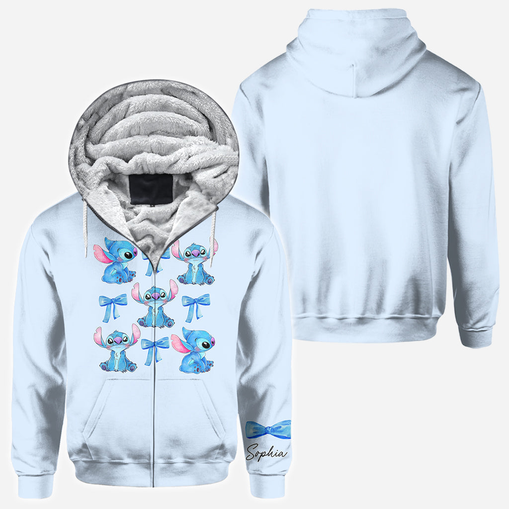 Personalized Stitch All Over Shirt Cute Gift for Kids
