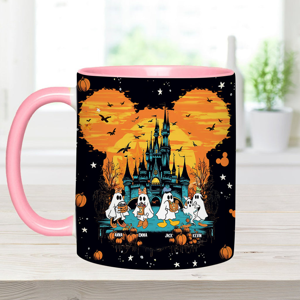 Personalized Halloween Mug for Grandma Custom Name Boo Crew Gift