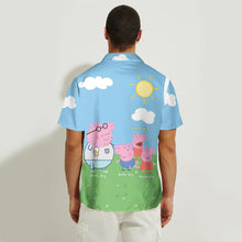 Load image into Gallery viewer, Personalized Daddy Pig Hawaiian Shirt for Dad | Summer Gift
