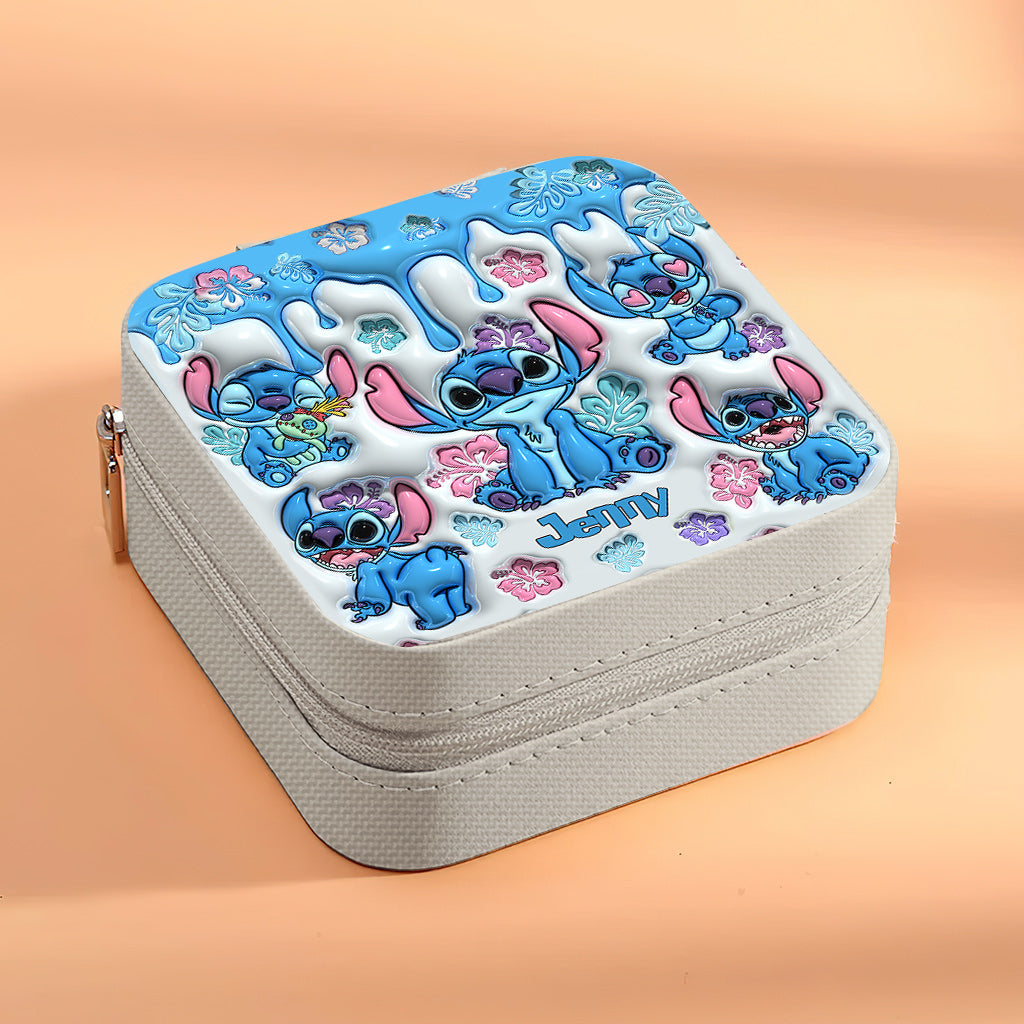 Personalized Disney Ohana Jewelry Box Custom Name Gift for Mom