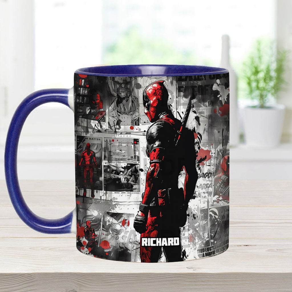 Personalized Psychopath Accent Mug Custom Name Gift Idea