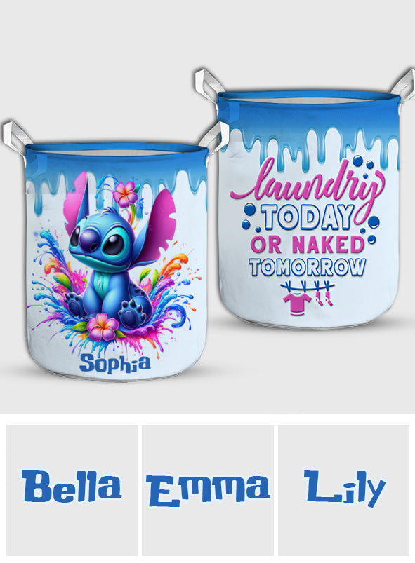 Personalized Laundry Basket Custom Name Fun Design Gift