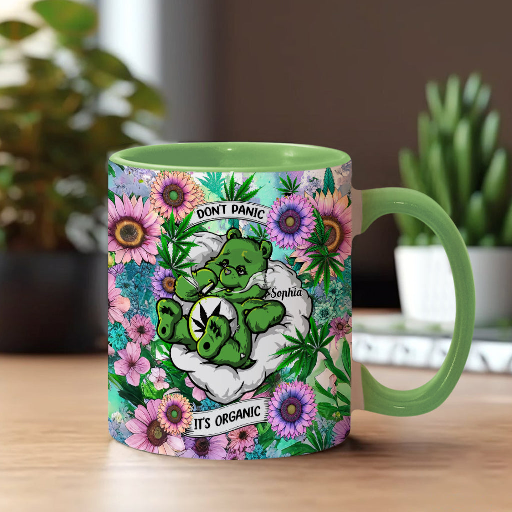 Personalized Weed Accent Mug Custom Name Gift for Her