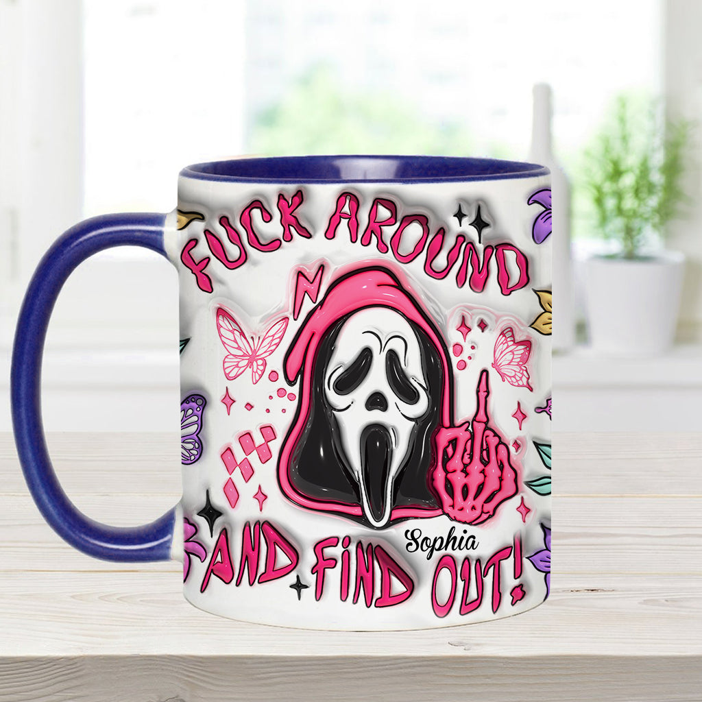 Personalized Funny Accent Mug Custom Name Gift for Friend