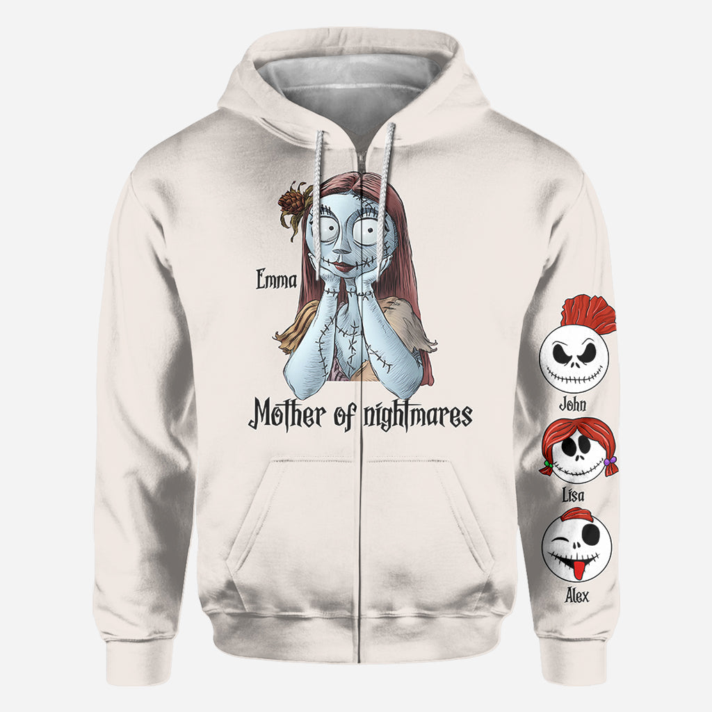 Personalized Nightmare-Themed All Over Shirt for Mom | Unique Gift