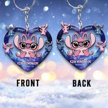Load image into Gallery viewer, Customizable Ohana Keychain for Grandma - Family Gift
