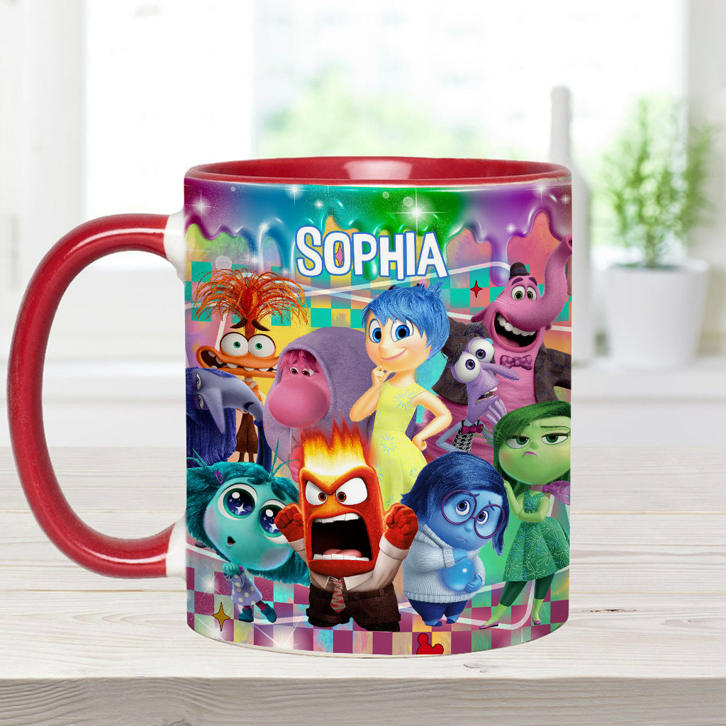 Personalized Accent Mug with Colorful Design for Any Occasion