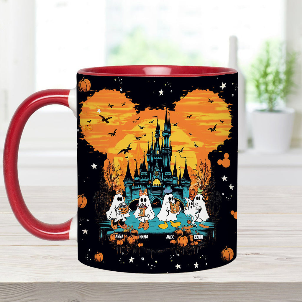 Personalized Halloween Mug for Grandma Custom Name Boo Crew Gift