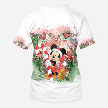 Load image into Gallery viewer, Personalized Merry Christmas All Over Shirt for Women | Perfect Holiday Gift
