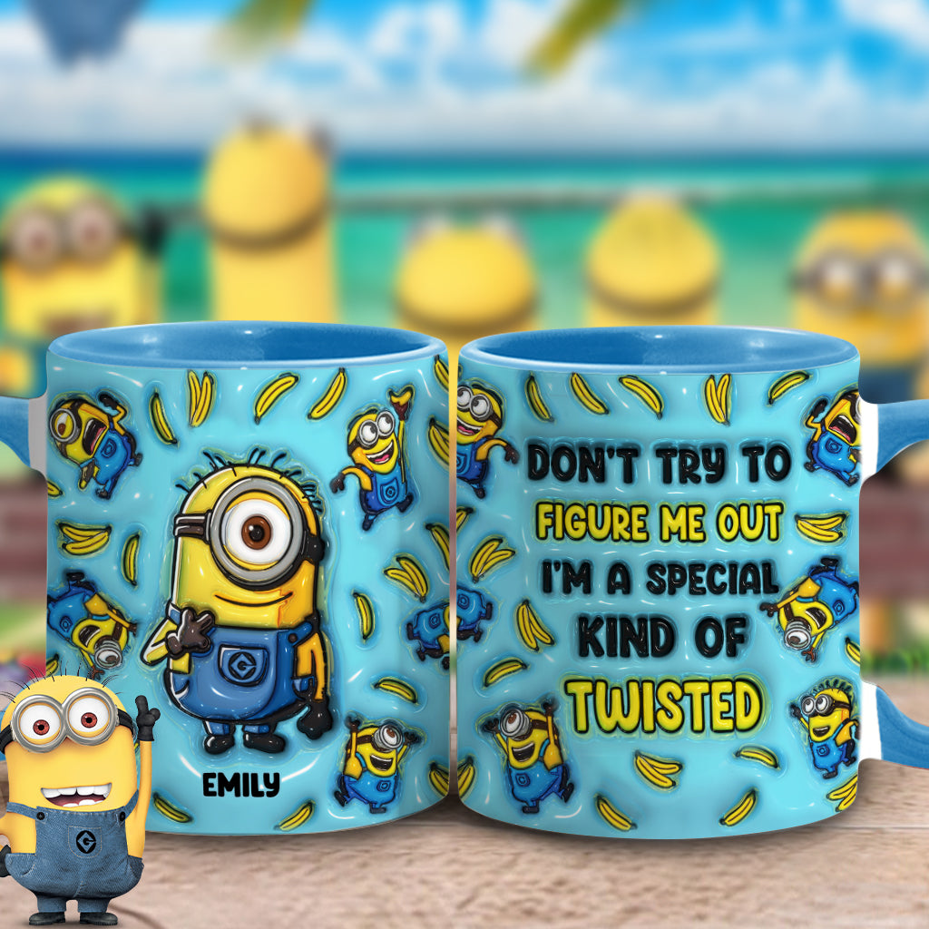 Personalized Minion Mug Custom Name Gift Idea for Kids