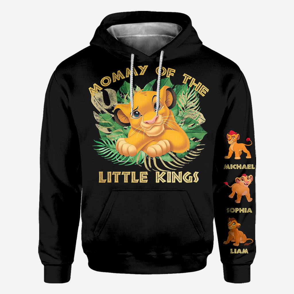 Personalized Mommy of the Little Kings All Over Print Shirt | Custom Name Gift for Mom