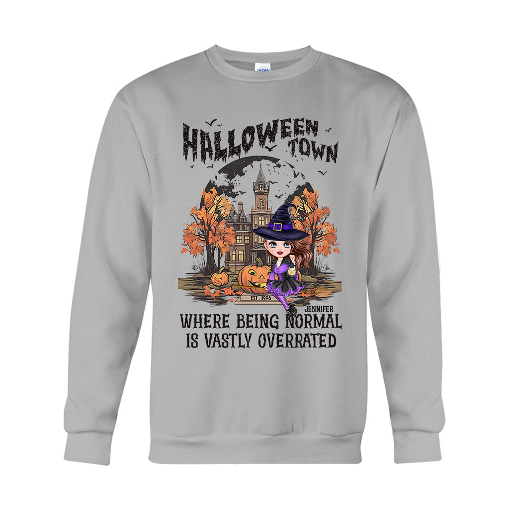Personalized Halloween Town T-shirt & Hoodie for Kids & Adults