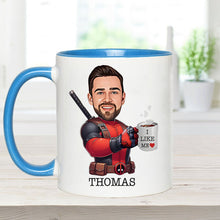 Load image into Gallery viewer, Personalized Accent Mug I Like Me Custom Photo Gift
