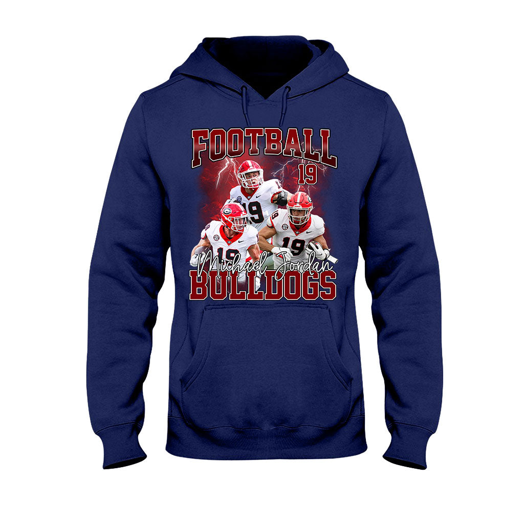 Personalized Football T-Shirt and Hoodie Custom Game Day Gift