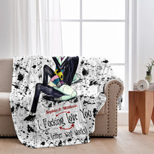 Load image into Gallery viewer, Personalized Nightmare Blanket Custom Name Gift for Couples
