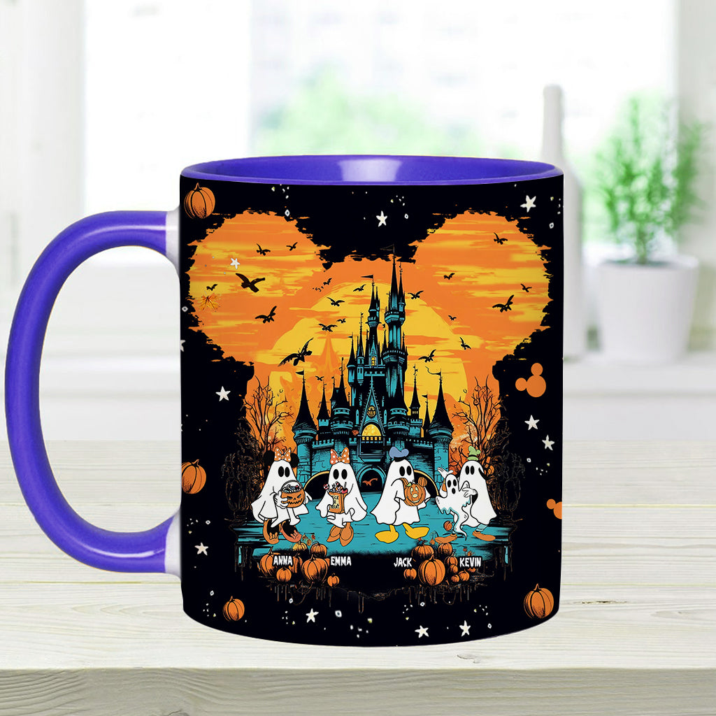 Personalized Halloween Mug for Grandma Custom Name Boo Crew Gift