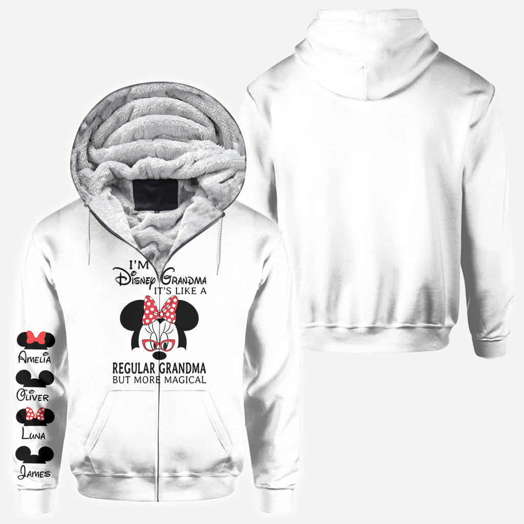 Personalized Disney Grandma All Over Shirt with Custom Names