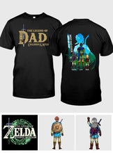 Load image into Gallery viewer, Personalized Legend of Dad T-Shirt &amp; Hoodie Custom Name Gift for Father's Day

