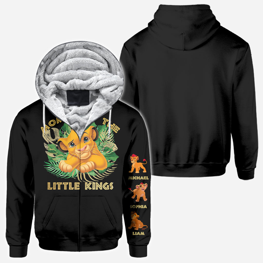 Personalized Mommy of the Little Kings All Over Print Shirt | Custom Name Gift for Mom