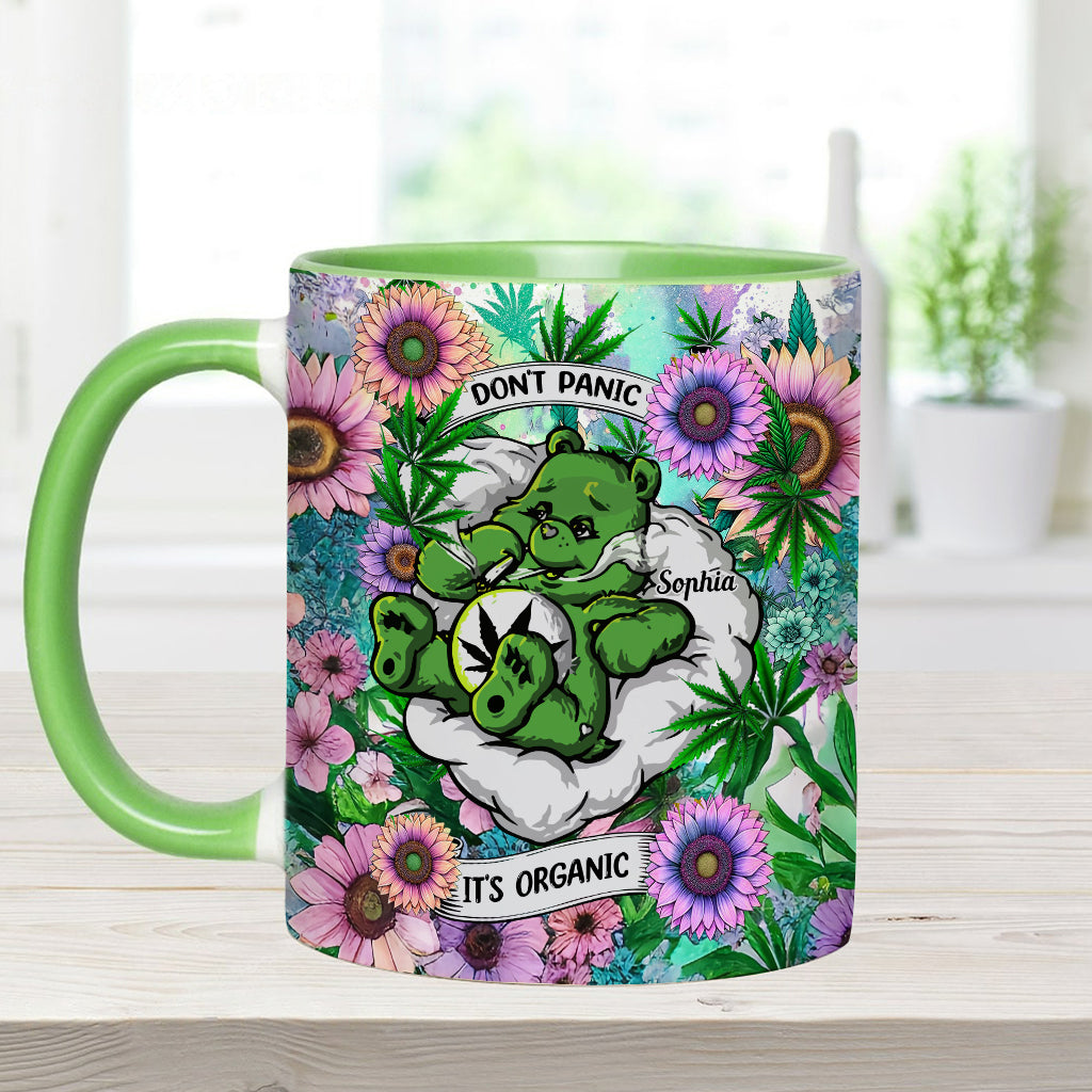 Personalized Weed Accent Mug Custom Name Gift for Her