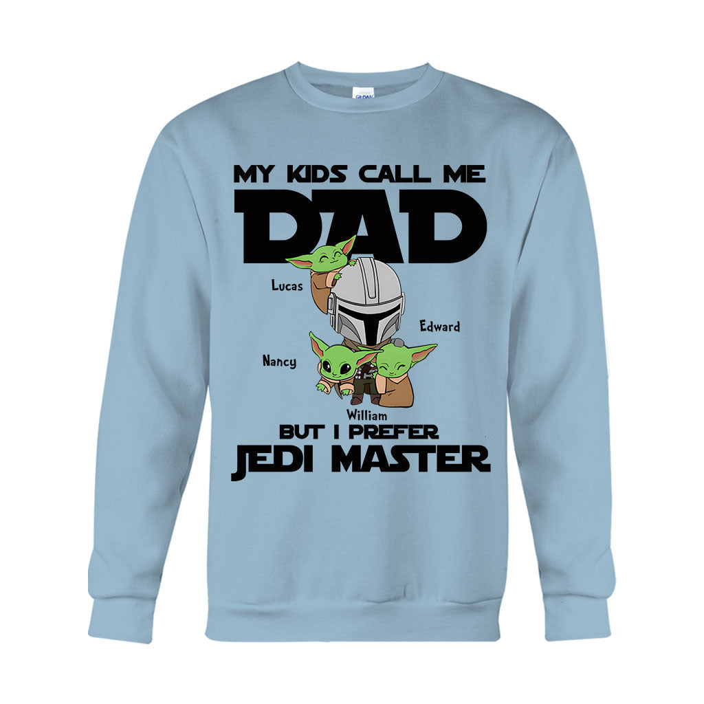 Personalized Jedi Master T-shirt & Hoodie Gift for Dad